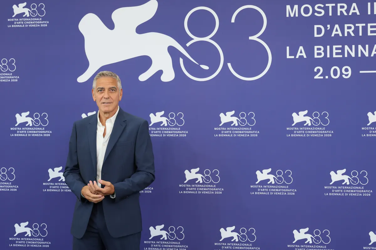 George Clooney на кинофестивале в Италии в Venezia